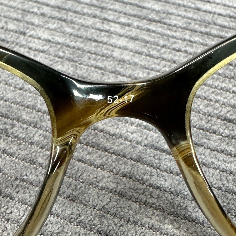 Bulova Newport Black Horn Cat Eye Eyeglasses Frames 52-17-135 NEWPORT BKHRN - Picture 6 of 15
